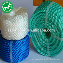 High quality 3-strand pp monofilament twisted rope Polypropylene rope